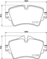 BREMBO Bremsbeläge VORNE BMW 2er F45 F46 + X2 F39 + MINI F54 F55 F56 F57 F60