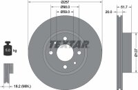 TEXTAR Bremsscheibe VORNE ALFA ROMEO 164 FIAT CROMA...