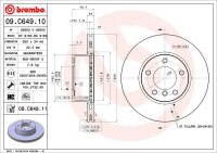 BREMBO Bremsscheibe VORNE BMW 1er E81 E87 E88 E82 3er E90...