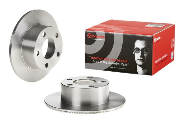 BREMBO Bremsscheibe HINTEN AUDI 100 + A6 C4 + SKODA SUPERB + VW PASSAT B5 3B