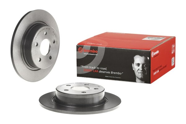 BREMBO Bremsscheibe HINTEN FORD GRAND / C-MAX 2 + KUGA 2 II TRANSIT CONNECT