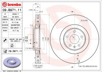 BREMBO Bremsscheibe VORNE AUDI A6 C7 4G + AVANT ALLROAD +...