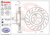 BREMBO Bremsscheibe VORNE MERCEDES-BENZ E- S - SL KLASSE...