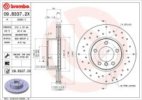 BREMBO Bremsscheibe VORNE BMW 3er E90 E91 E92 E93 + X1...