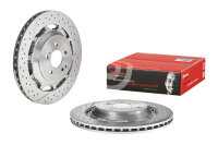 BREMBO Bremsscheibe HINTEN MERCEDES-BENZ AMG GT C190 C -...