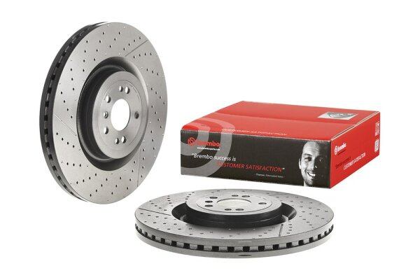 BREMBO Bremsscheibe VORNE MERCEDES-BENZ ML GL GLE/ Coupe C292 GLS W166 X166