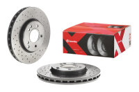 BREMBO Bremsscheibe VORNE MERCEDES-BENZ C E CLK SLK W203...