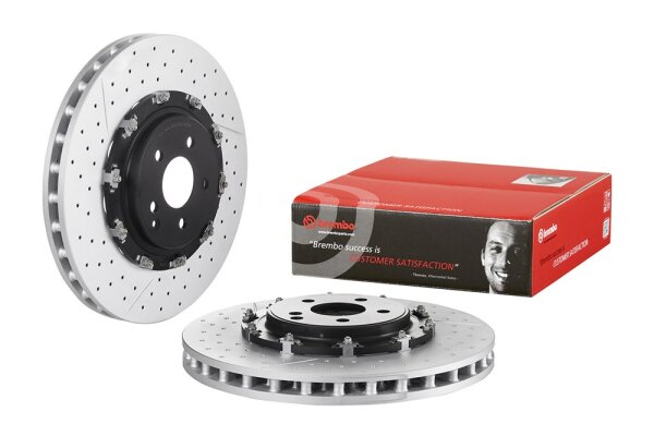 BREMBO Bremsscheibe VORNE MERCEDES-BENZ CLS C219 CLS 55 AMG + SL R230 55 AMG