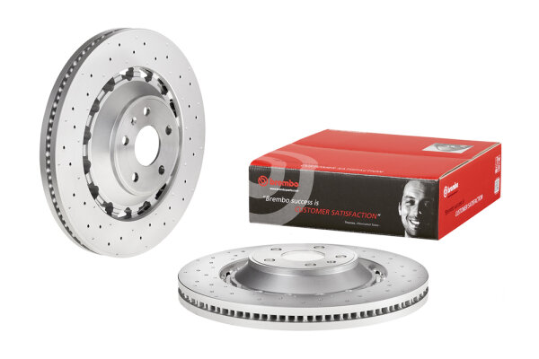 BREMBO Bremsscheibe VORNE AUDI A3 Limousine + A3 Sportback RS3 quattro Ø370